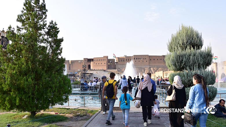 هه‌ولێر بووه‌ته‌ رووگه‌ی گه‌شتیاری 